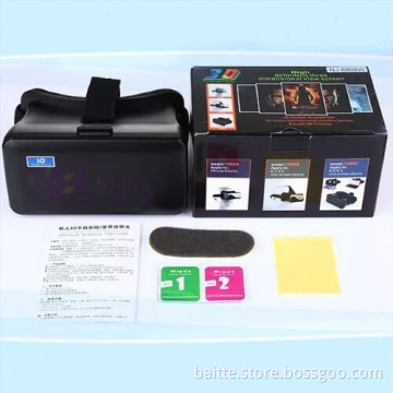 OEM LOGO Printed VR Box Headset Video Glasses 3d virtual reality headset